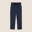 Jean boyfriend 7/8&egrave;me fluide denim brut femme