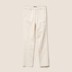 Jean taille haute sable femme
