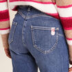 Pantalon magique l'unique denim double stone femme
