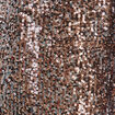 Veste col ch&acirc;le avec sequins couleur cuivre femme