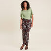 Pantalon flou noir femme