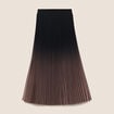 Jupe midi patineuse pliss&eacute;e marron fonc&eacute; femme