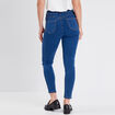 Jean magique Le L&eacute;ger ajust&eacute; 7/8&egrave;me denim double stone femme