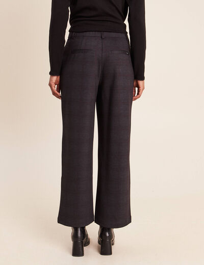 Pantalon gris fonc&eacute; femme