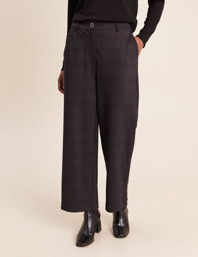 Pantalon gris fonc&eacute; femme