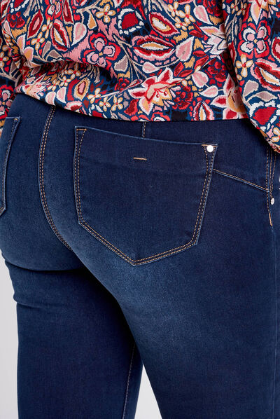 Tregging taille standard denim brut femme