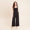 Combinaison r&eacute;versible col c&oelig;ur noir femme