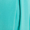 Pantalon jupe-culotte large vert turquoise femme