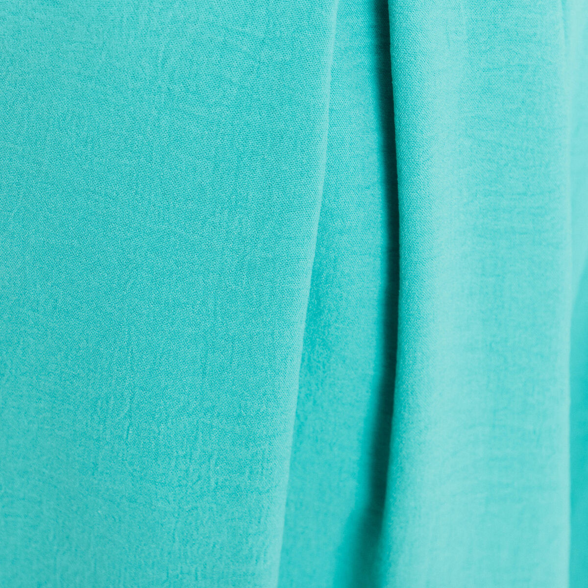 Pantalon jupe-culotte large vert turquoise femme