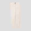 Pantalon ajusté ivoire femme