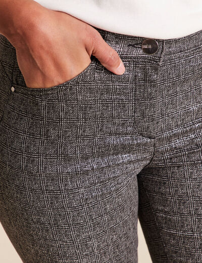 Pantalon magique Le L&eacute;ger enduit gris femme
