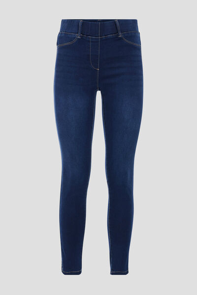 Tregging taille standard denim brut femme