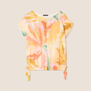 top bas resserre multicolore femme Top bas resserré multicolore femme