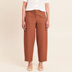 Pantalon camel femme
