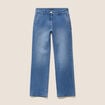 Jean avec strass denim stone femme