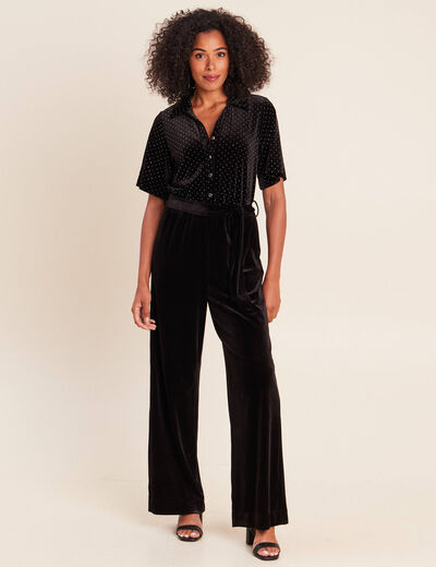 Combinaison noir femme