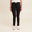 Pantalon léger taille standard long noir femme