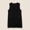 Robe chasuble noir femme