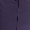 Pantalon coupe large bleu marine femme