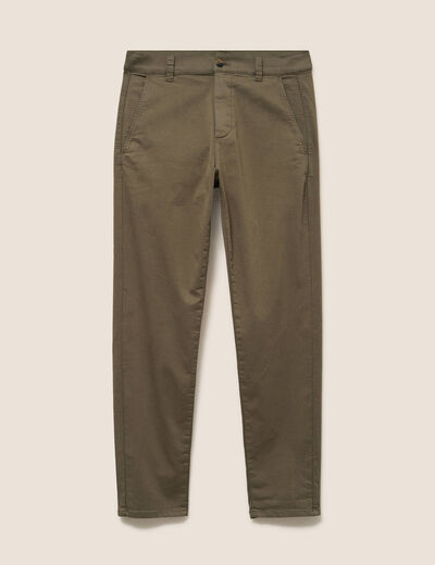 Pantalon Magique Monsieur le Leger chino vert kaki femme