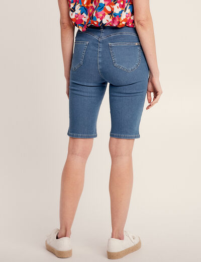 Bermuda magique le Léger denim bleach femme