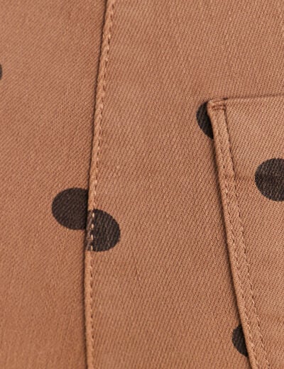 Pantalon magique l'unique marron femme