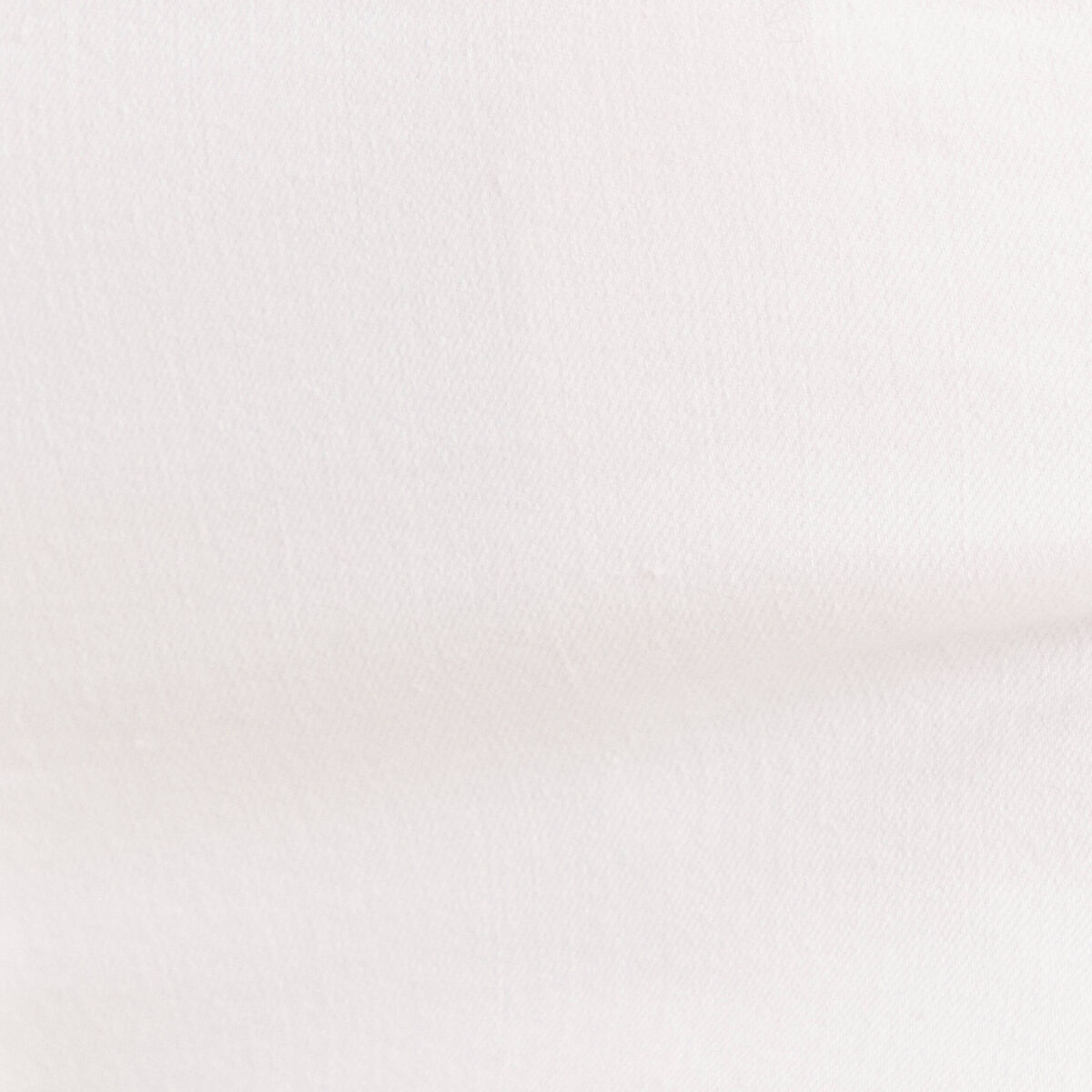 Pantacourt droit taille standard blanc femme