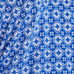T-shirt &agrave; manches courtes bleu fonc&eacute; femme