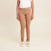 Pantalon magique Le L&eacute;ger coupe ajust&eacute;e marron femme