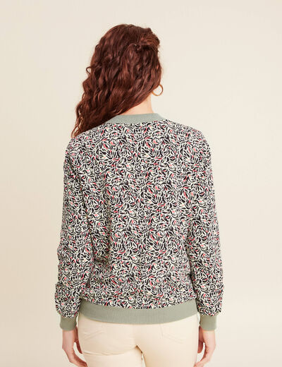 Gilet réversible esprit bomber jaune citron femme