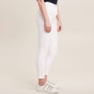 Pantalon magique Le L&eacute;ger coupe ajust&eacute;e blanc femme