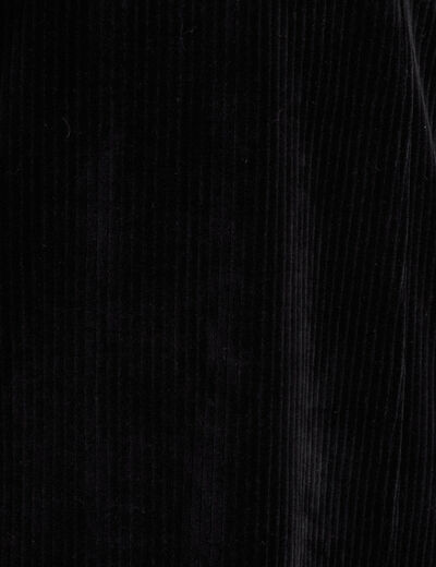 Robe droite velours noir femme