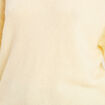 Pull manches longues jaune clair femme