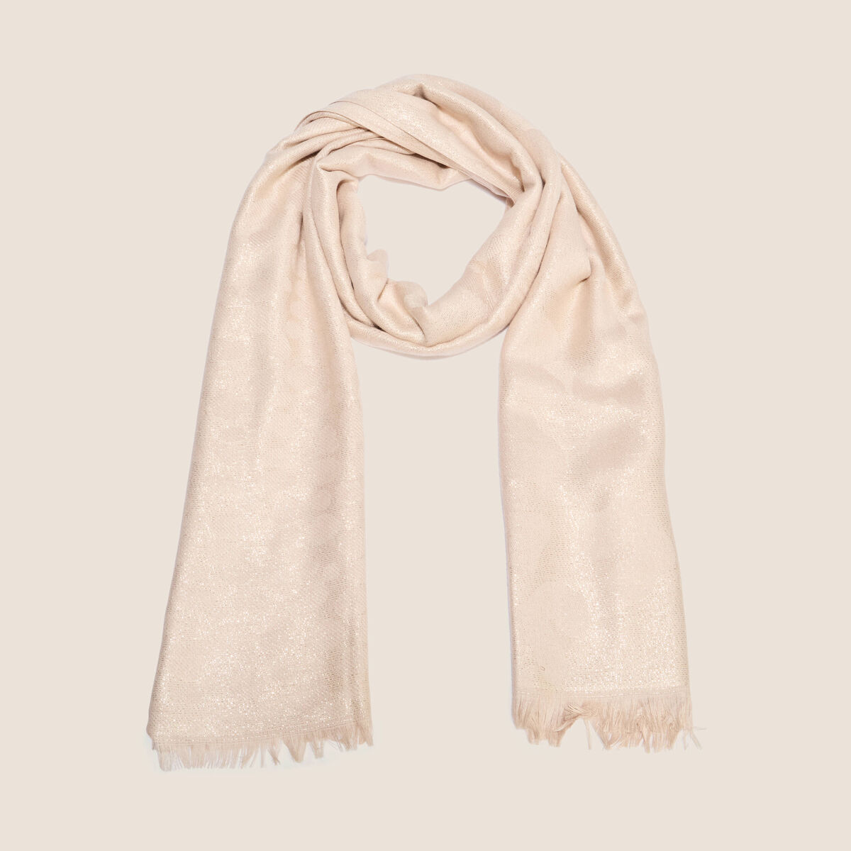 Foulard couleur or femme