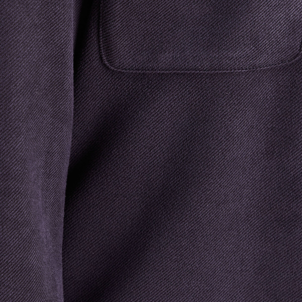 Veste doubl&eacute;e bleu fonc&eacute; femme