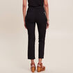 Pantalon magique Le L&eacute;ger coupe droite noir femme