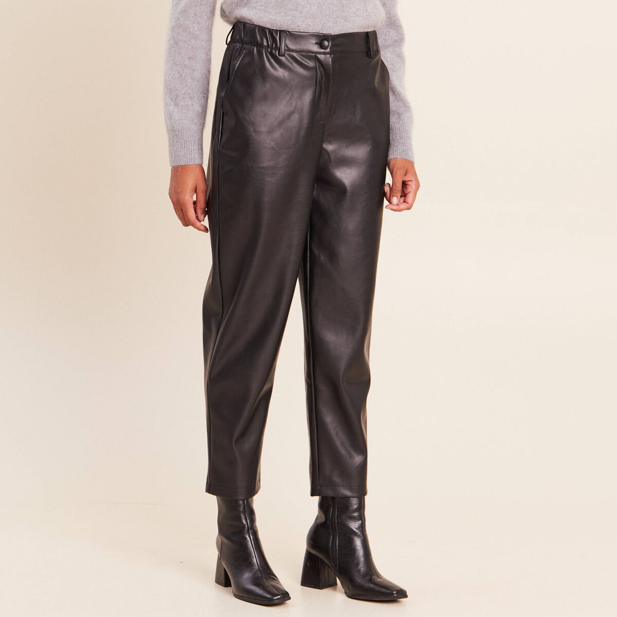 Pantalon noir femme