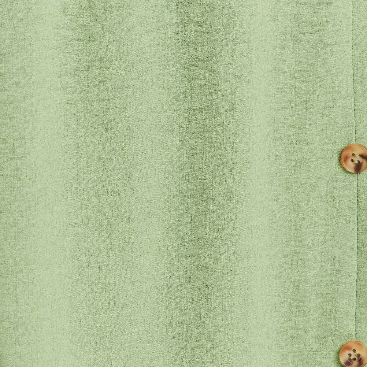 Robe droite ceinturée vert femme