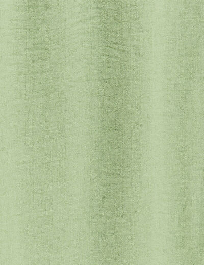 Robe droite ceinturée vert femme