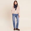 Jean avec strass denim stone femme