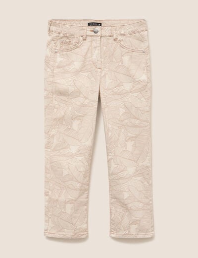 Pantalon magique le l&eacute;ger blanc femme