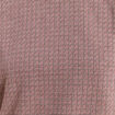 T-shirt ample jacquard manches longues multicolore femme