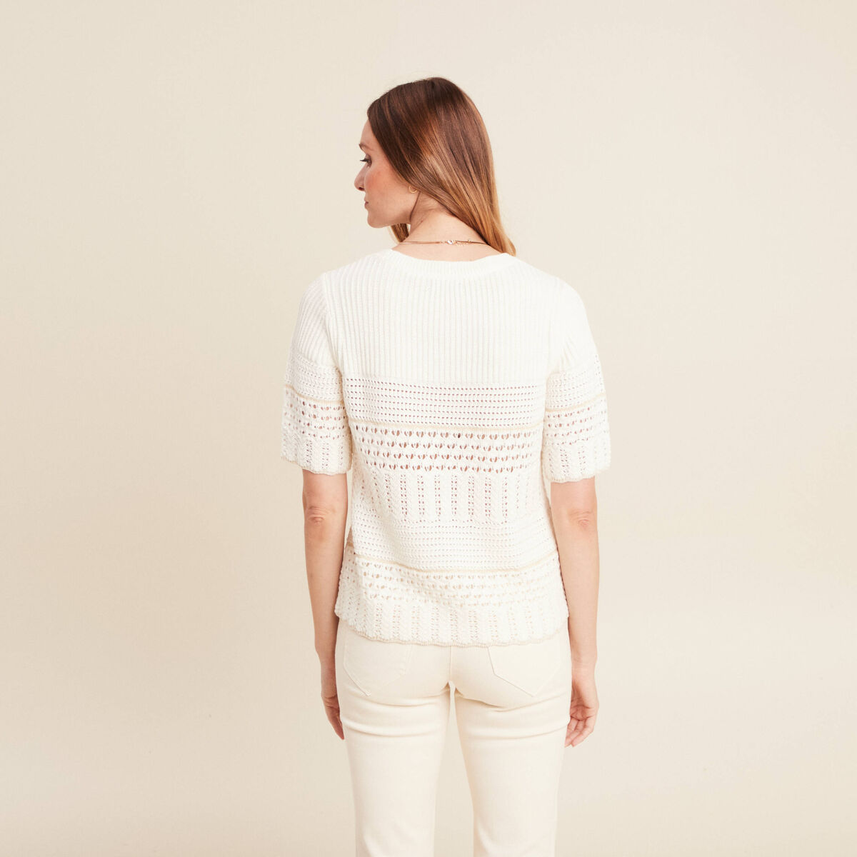 Pull Ajouré ELEVEN PARIS - Taille M - Occasion En Très Bon état