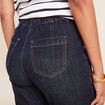 Jean coupe mom 7/8&egrave;me denim brut femme