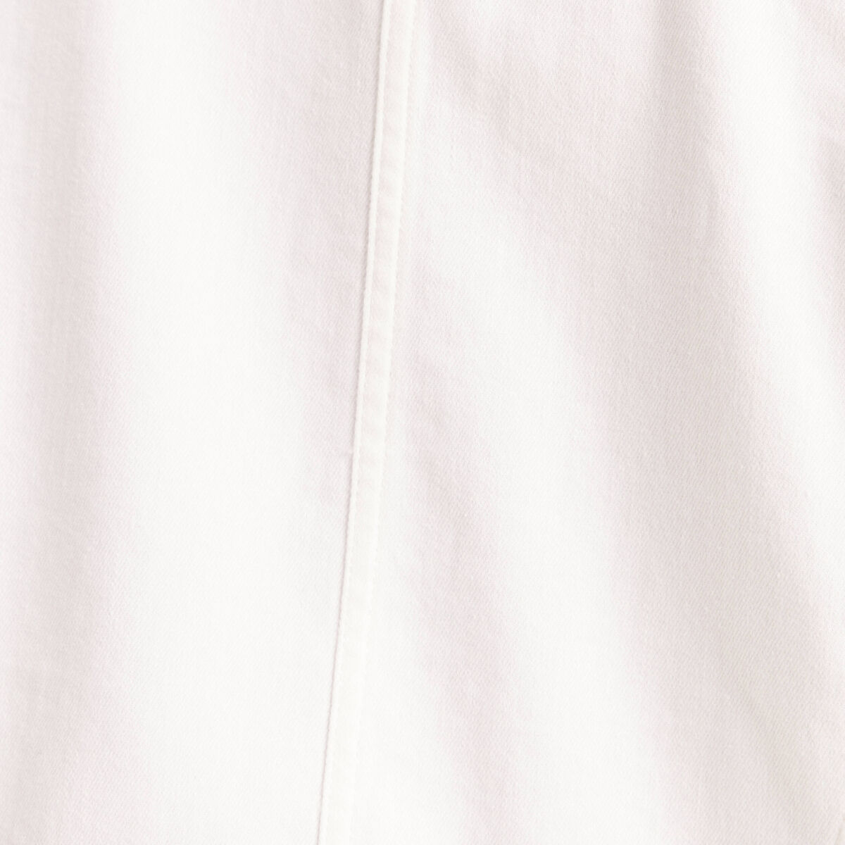 Veste jean manches longues blanc femme