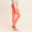 Pantalon magique Le L&eacute;ger coupe ajust&eacute;e orange fluo femme