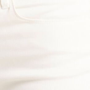 jean droit brode blanc femme Jean droit brodé blanc femme