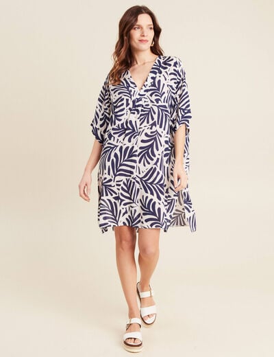 Robe de plage blanc femme