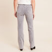 Jean taille haute denim gris clair femme