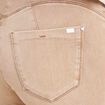 Jean magique L'Unique coupe bootcut denim beige femme